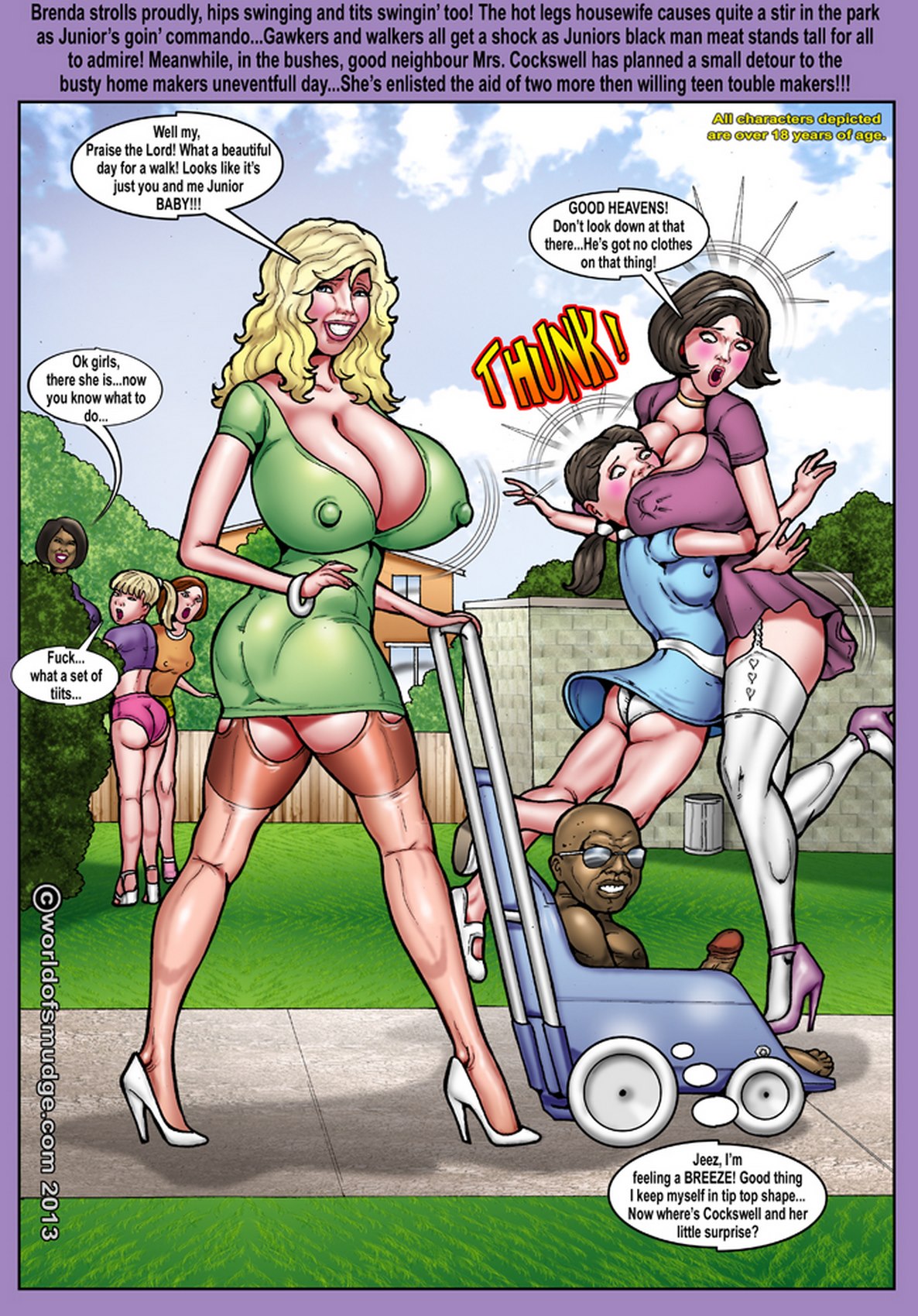 Jr Porn Comics - Smudge â€“ Junior Johnson's Buggy Ride â€¢ Free Porn Comics