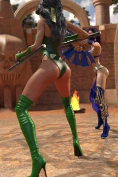 Kitana vs. Orchid (4)
