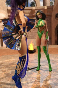 Kitana vs. Orchid (8)