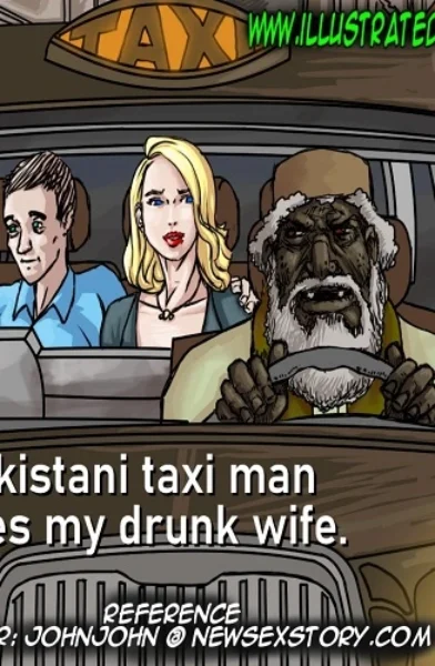 illustratedinterracial - Pakastani Taxi Man