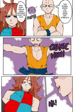 Android 21 gets her body stolen0002