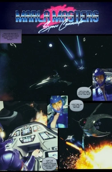 Artdude41 – Marla Masters Space Commander