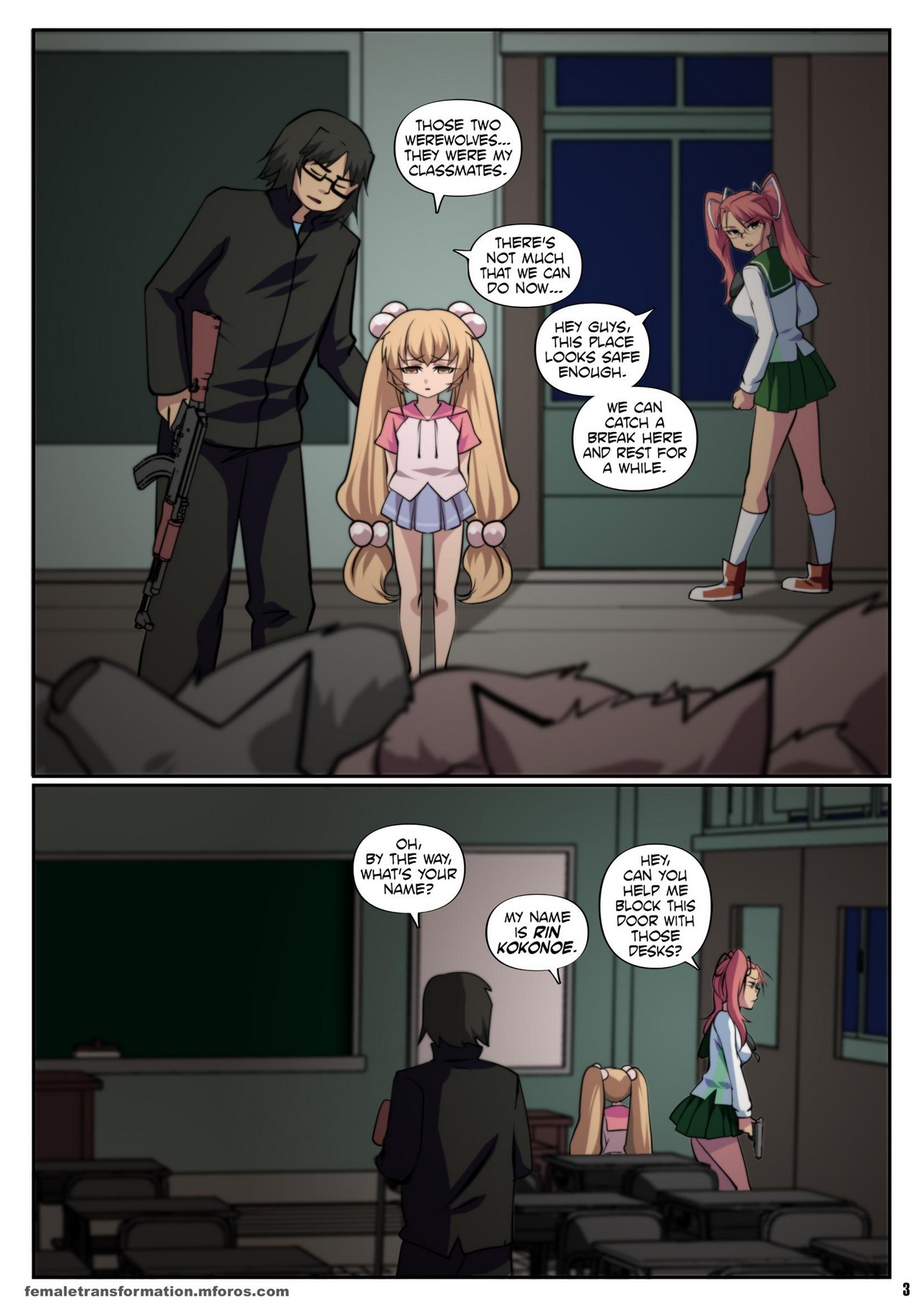 Locofuria - Highschool Of The Werewolf 2 • Free Porn Comics