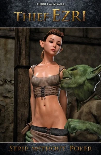 Hibbli3d - Thief Ezri - Strip Without Poker
