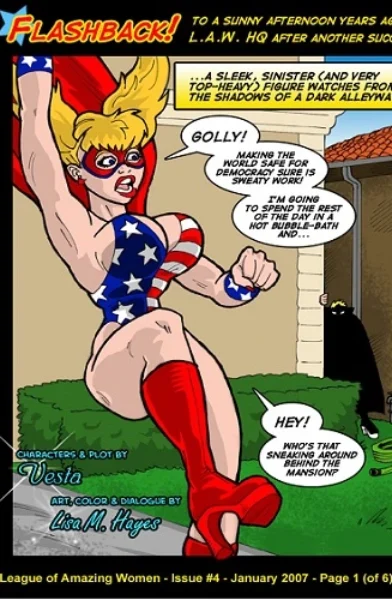 L.A.W Comics - Adventures of American Avengers 4