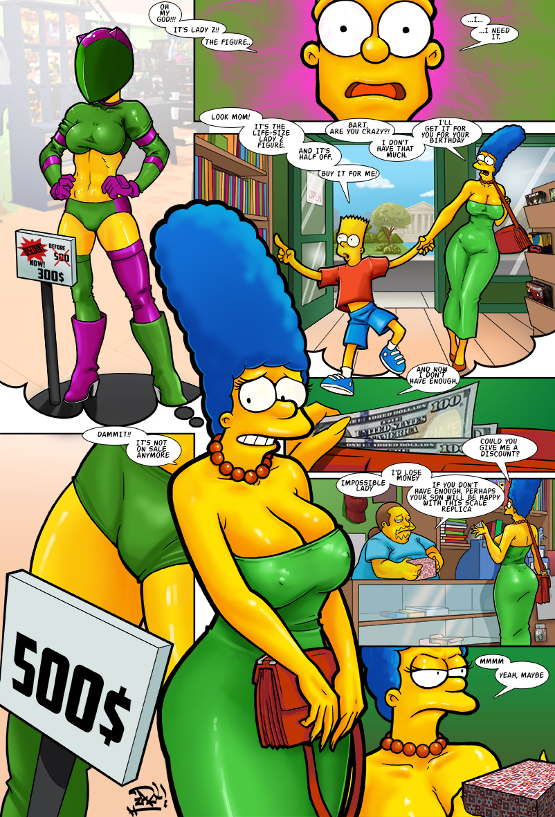 Marge simpson bdsm porn comics