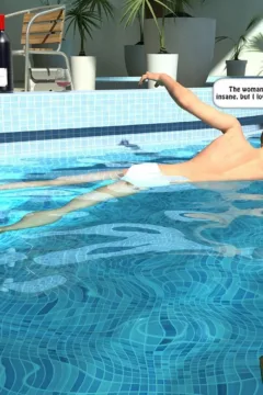 Poolside Fuck With Mother (50)