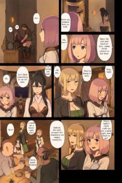 The Female Adventurers, Upon Arriving at an Oasis_07