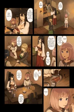 The Female Adventurers, Upon Arriving at an Oasis_08