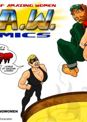 L.A.W Comics - Adventures of American Avengers 2