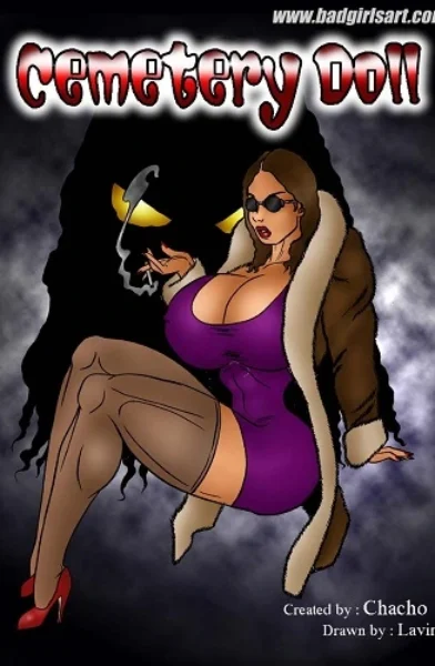 BadgirlsArt - Cemetery Doll