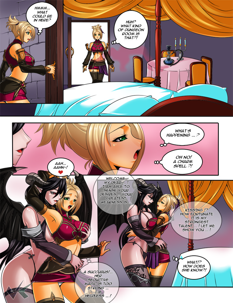 Eirena and Succubus from Diablo 3 by JadenKaiba â€¢ Free Porn Comics
