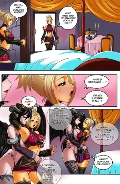 Eirena and Succubus from Diablo 3 by JadenKaiba