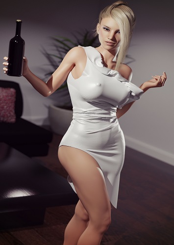 Forged3dx – Anya’s Bottle Of Wine