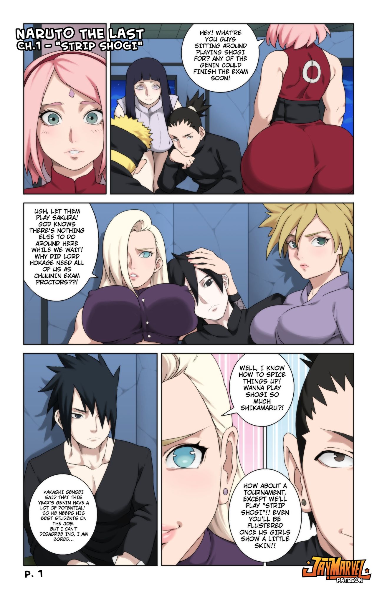 Naruto hentay comic