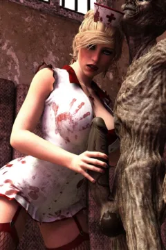Nurse Julia vs Zombie (3)