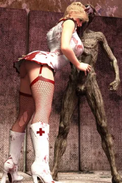 Nurse Julia vs Zombie (4)