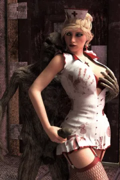 Nurse Julia vs Zombie (5)