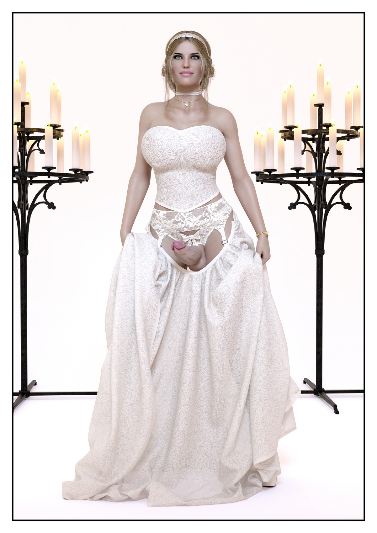 Wedding Gown Porn - MYA3DX â€“ Wedding dress sets â€¢ Free Porn Comics