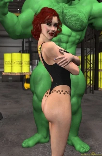 Hooking up with Hulk by WilsonHoncho