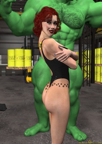 Hooking up with Hulk by WilsonHoncho