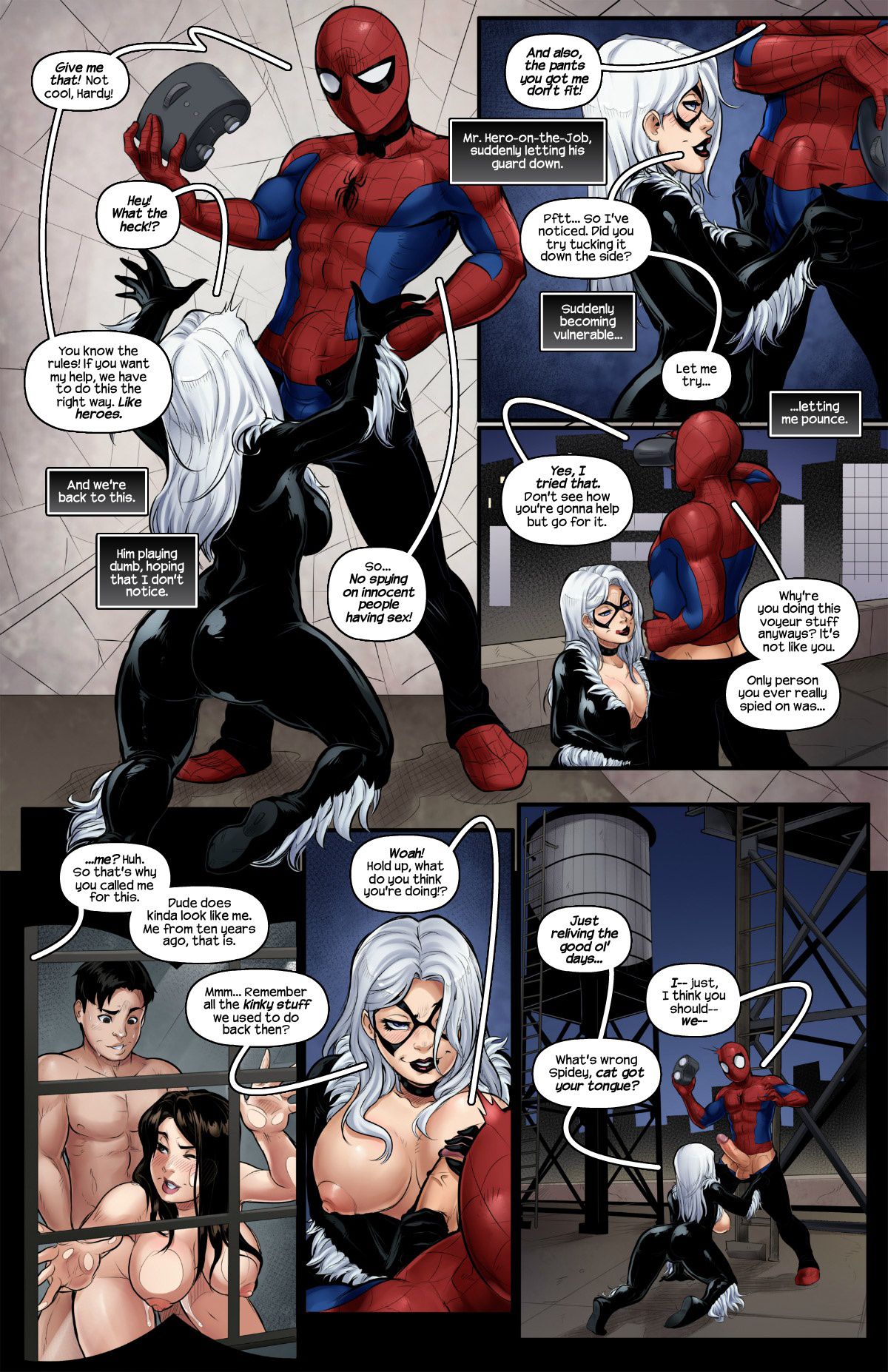 Spider Man And Black Cat Comics Porn - Tracy Scops - The Nuptials of Spider-Man & Black Cat â€¢ Free Porn Comics