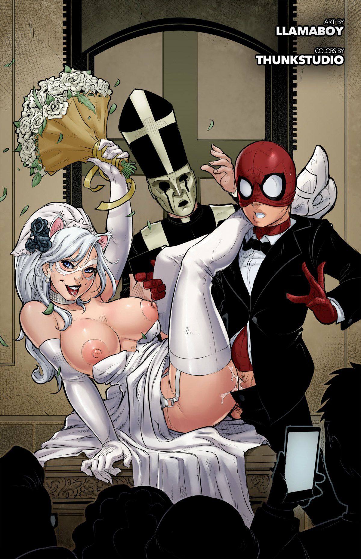 Black Cat Hentai - Tracy Scops - The Nuptials of Spider-Man & Black Cat â€¢ Free Porn Comics