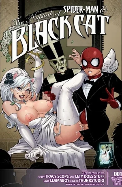 Tracy Scops - The Nuptials of Spider-Man & Black Cat