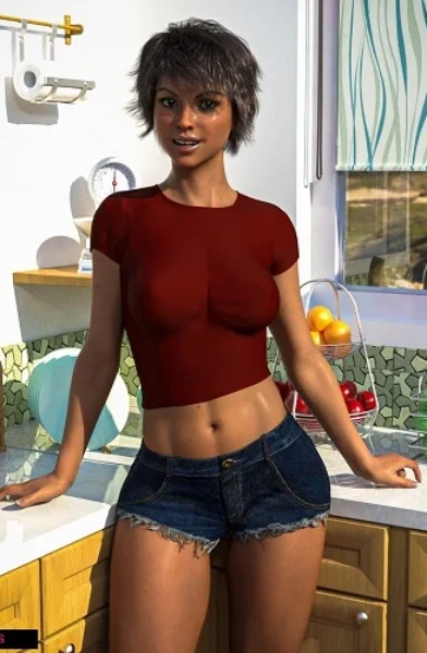 Brown-skinned Tomboy Set by VaeVictus