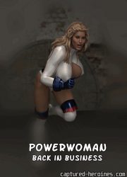 Captured-Heroines - Powerwoman Back in Business