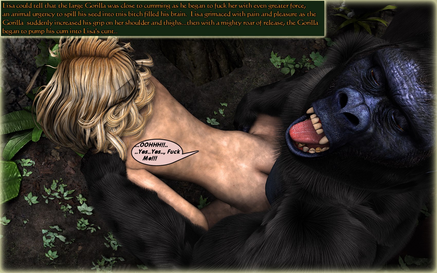 1700px x 1062px - 3d Gorilla Animal Porn | Sex Pictures Pass