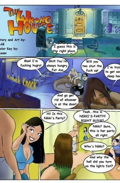 Jab Comix - The Wrong House 1