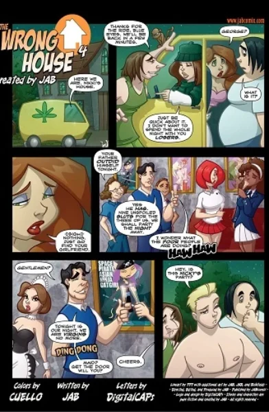 Jab Comix - The Wrong House 4