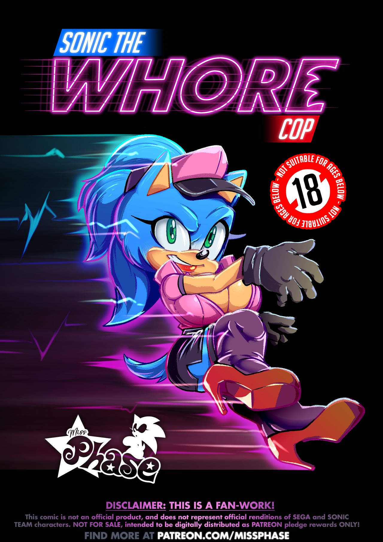 Miss Phase - Sonic The Whore Cop â€¢ Free Porn Comics