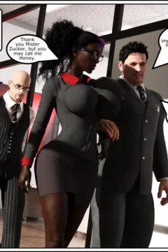 Honey Boardroom Bulging 009