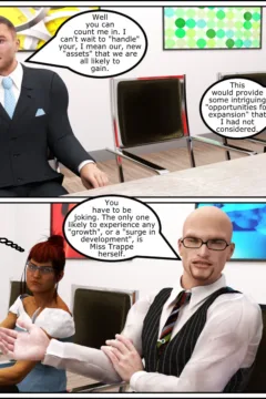 Honey Boardroom Bulging 014