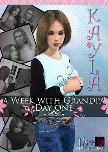 Kayla in A Week with Grandpa – Day One by 3DRComics