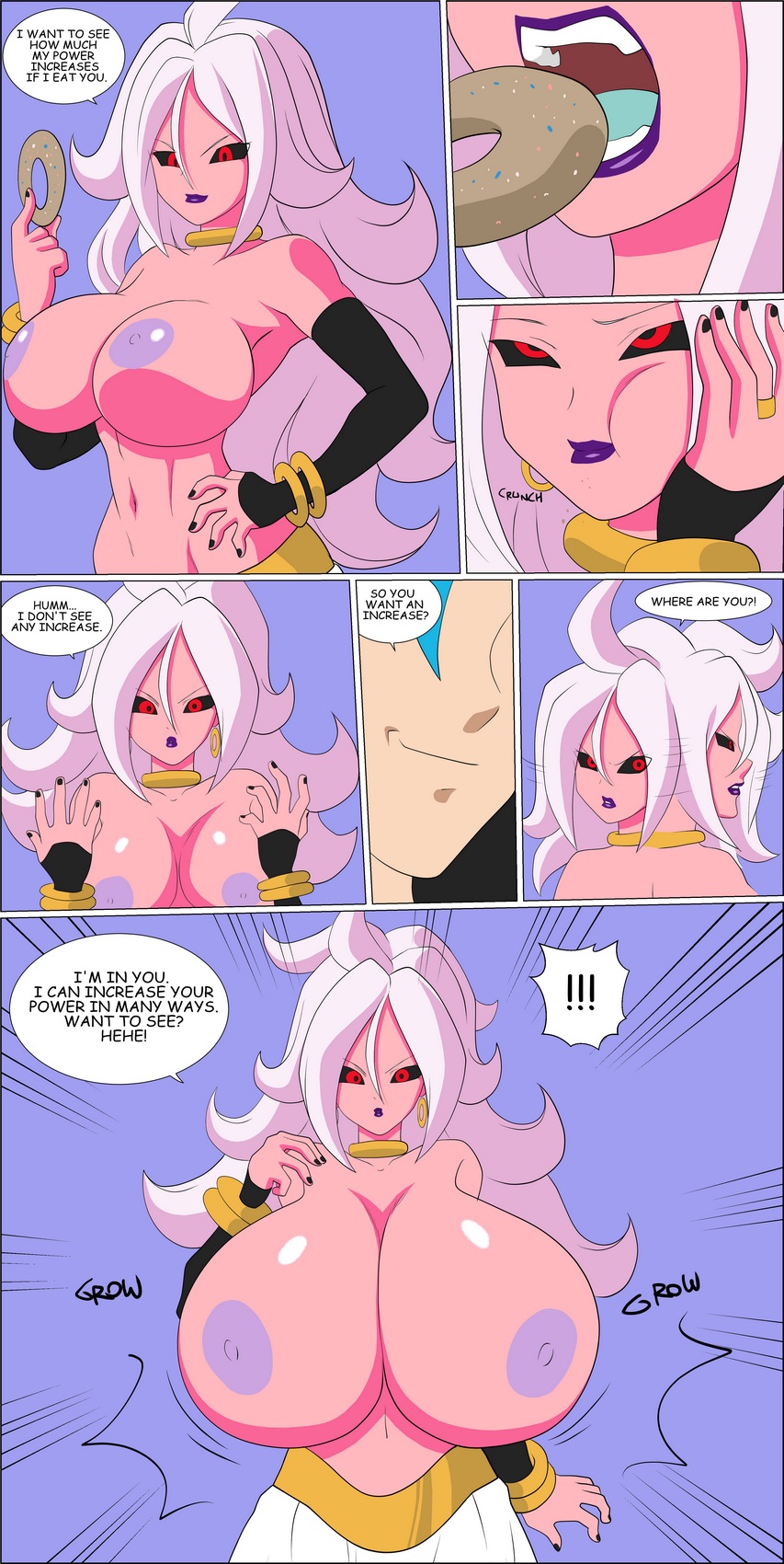 Android 21 breast expansion