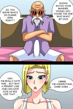 Anroid 18 Fucking Master Roshi (3)