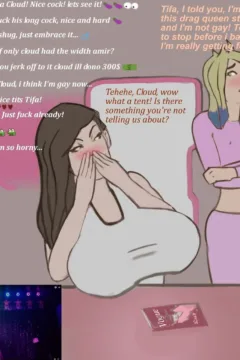 Bimbofication of Cloud Strife (6)