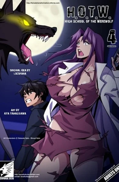 H.O.T.W. - Highschool of the Werewolf 1-4