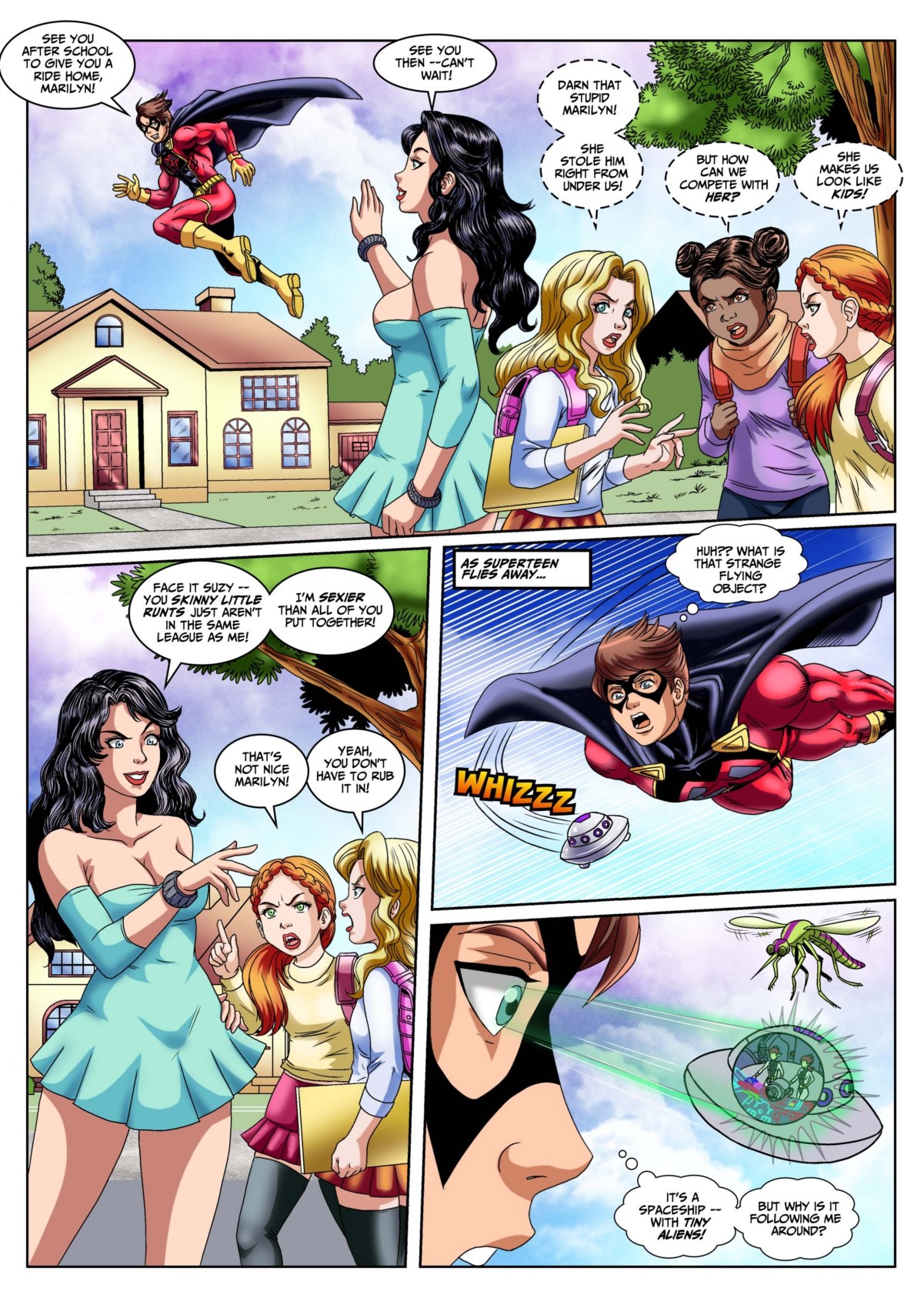 DreamTales â€“ Superteen vs the Alien Menace â€¢ Free Porn Comics