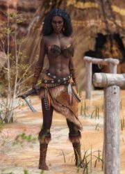 Dionysos – Native American Warrior Girl