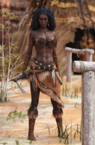 Dionysos – Native American Warrior Girl