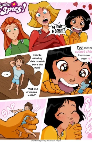 Mousticus – Giantess Spies