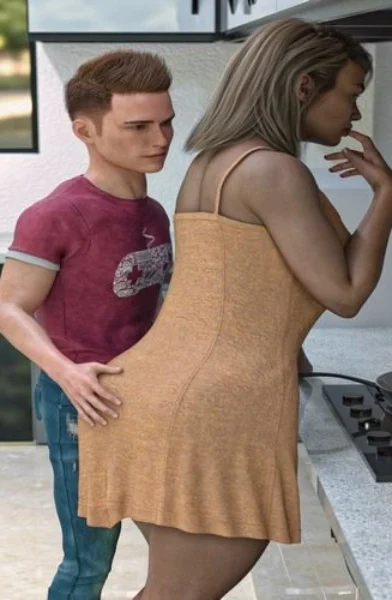 XAsurax – Luke and Lillian in Kitchen