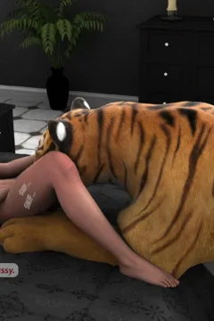 Wild Princess with Tiger (26)