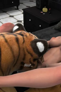 Wild Princess with Tiger (29)