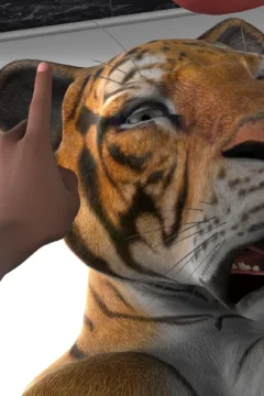 Wild Princess with Tiger (49)