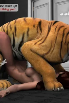 Wild Princess with Tiger (71)